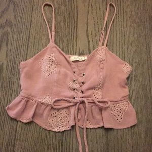 🌿dusty rose halter